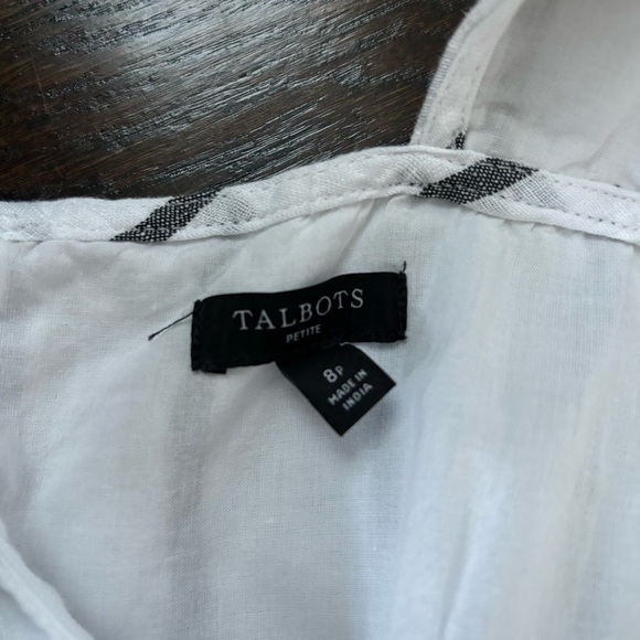 LIKE NEW Beautiful Talbots Linen Jumpsuit - Picture 6 of 10